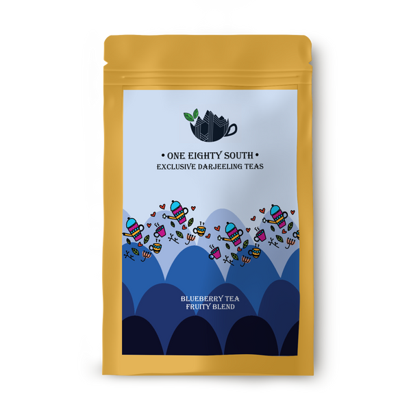 Blueberry Tea- darjeeling black tea