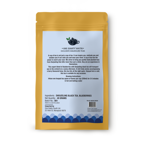 one eighty south blueberry tea pack